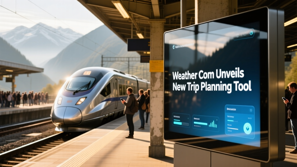 Weather.com Unveils New Trip Planning Tool: Real-Time Multi-Modal Logistics Integration for Travelers