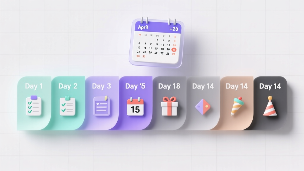 Party Fortnight Checklist: Stress-Free 14-Day Plan