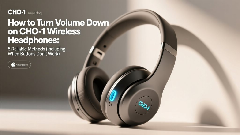 CHO-1 Volume Control: 5 Reliable Methods (2026)