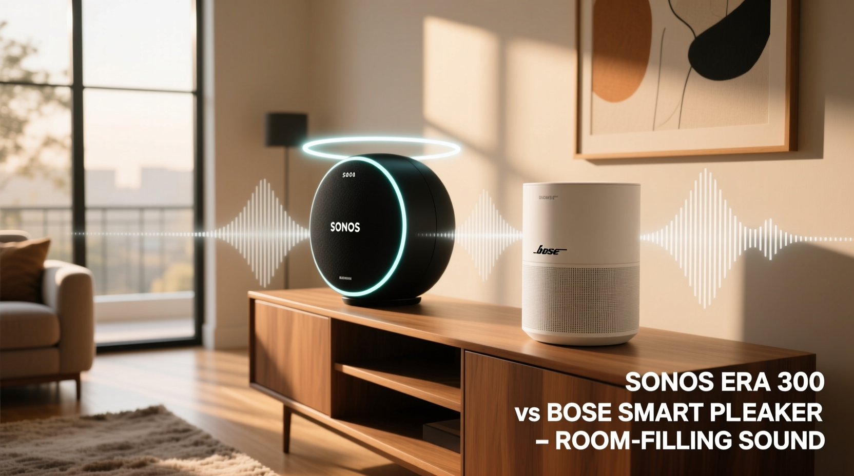sonos era 300 vs bose smart speaker which fills a room with sound