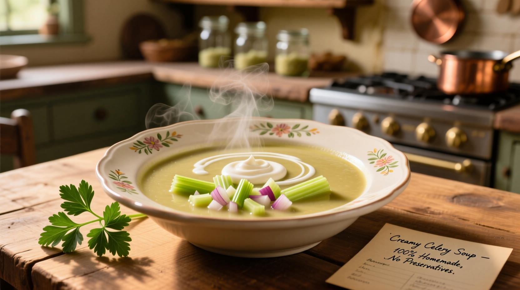 rich and creamy celery soup recipe