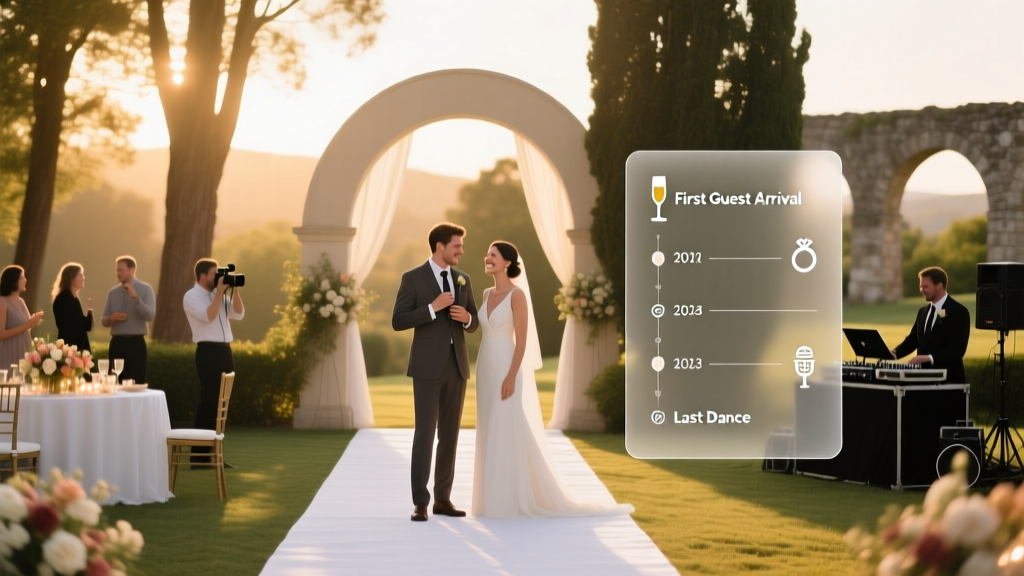Wedding Timeline: Hour-by-Hour Breakdown (2026)