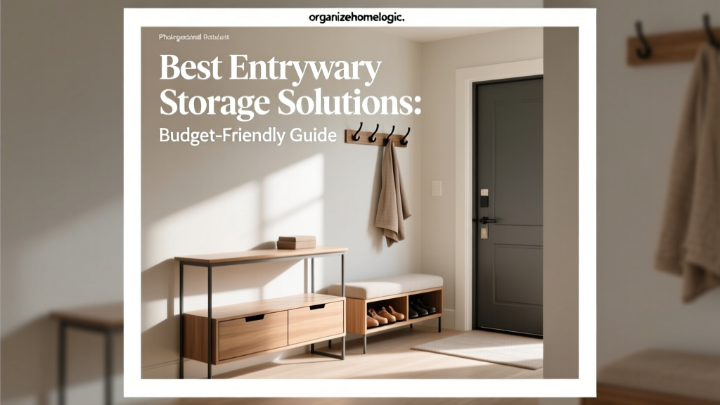 Budget-Friendly Entryway Storage Solutions
