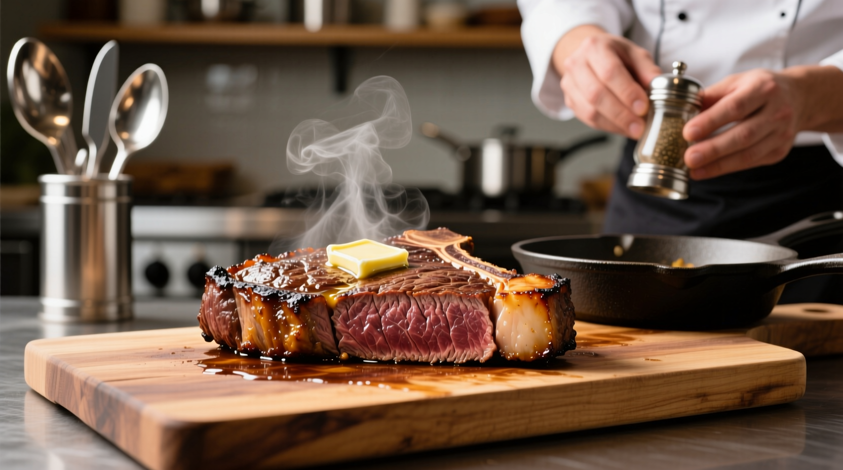 the easy restaurant trick for juicy crispy steaks