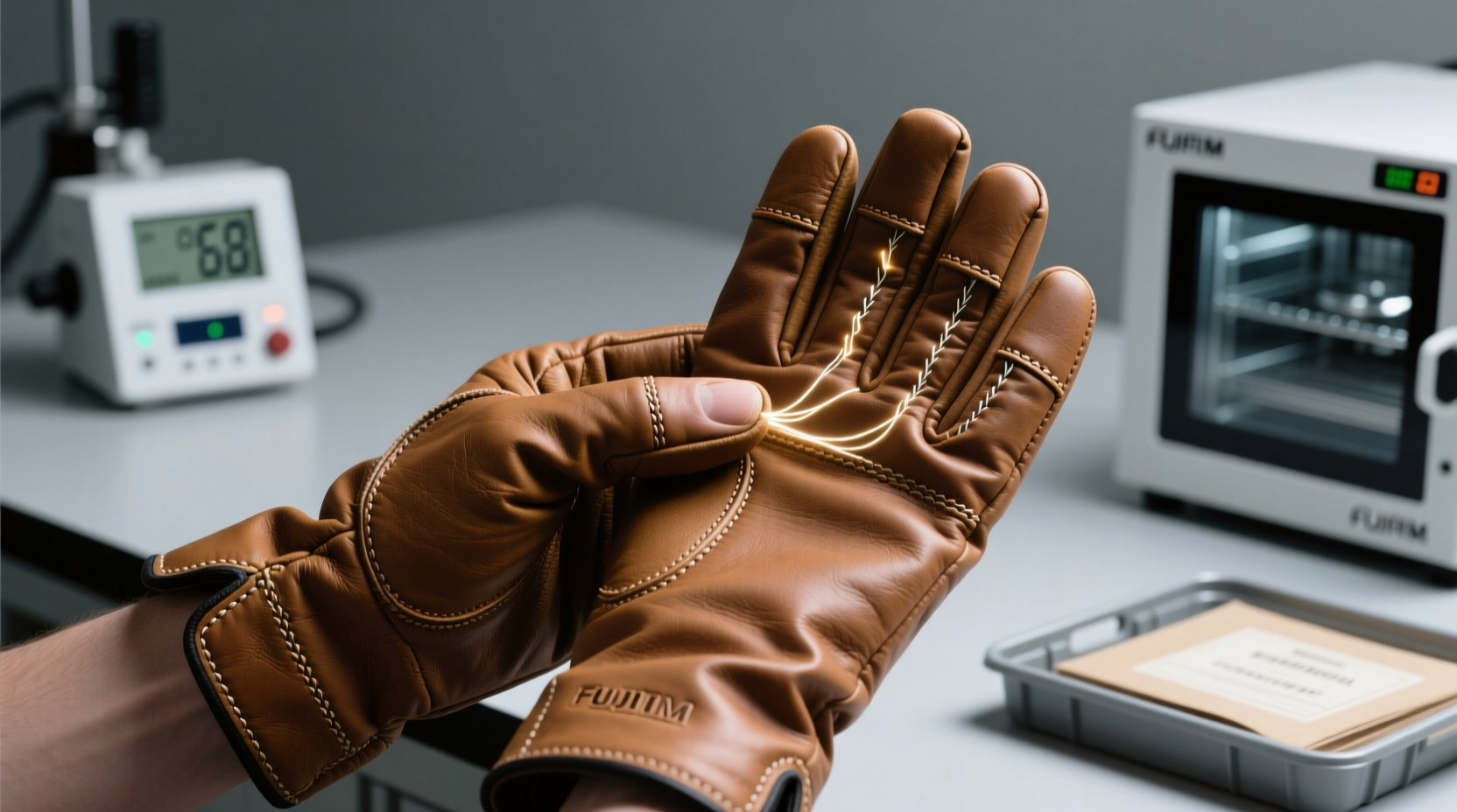 closet organization tips for touchscreen leather gloves