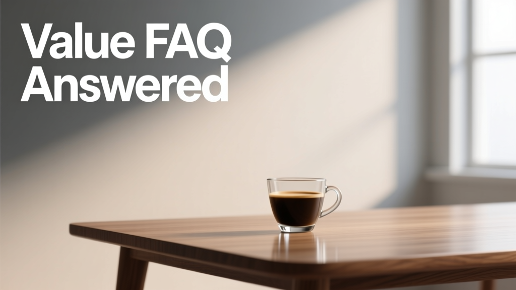 Value FAQ Answered: What 'Value' Really Means in Sustainable Fashion — Beyond Price Tags