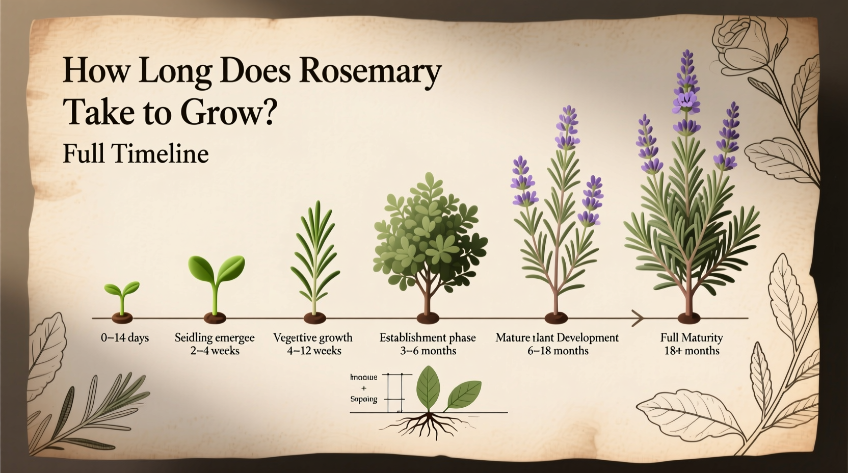 How Long Does Rosemary Take To Grow