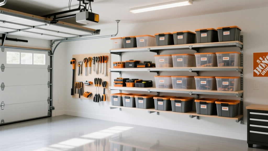 Garage Racks at Home Depot: Smart Storage Solutions