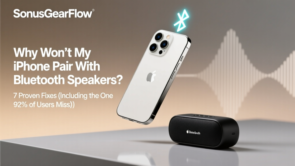 Why Won’t My iPhone Pair With Bluetooth Speakers? (2026)