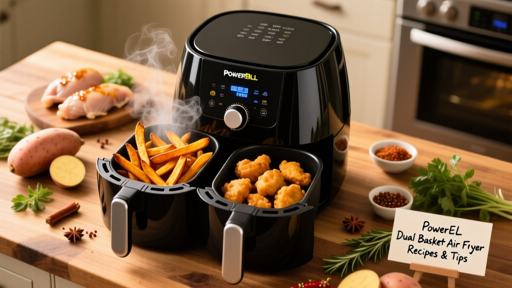 PowerXL Dual Basket Air Fryer Recipes & Tips