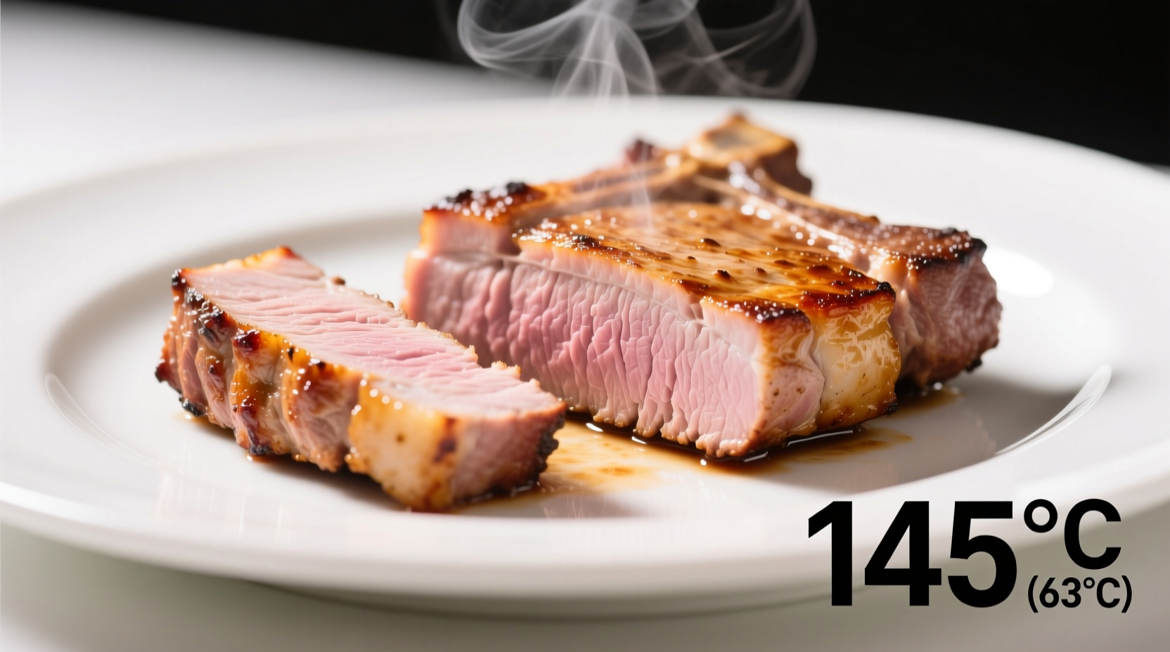 what temperature should pork chops be cooked to