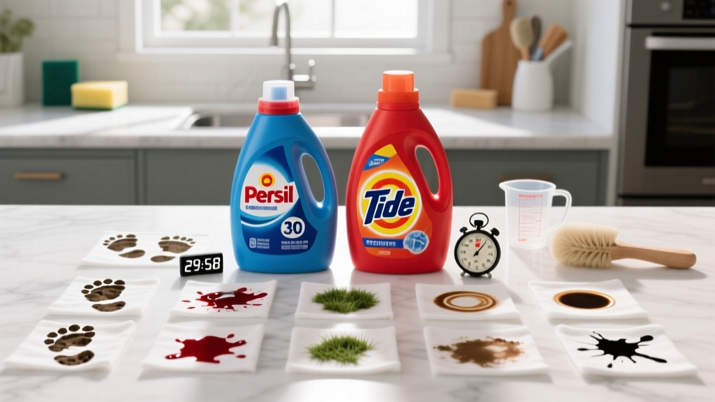 Persil Laundry Detergent vs Tide: Complete 2026 Test