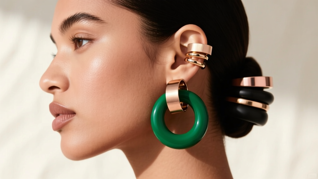 How to Layer Hoop Earrings with Ear Cuffs Like a Pro