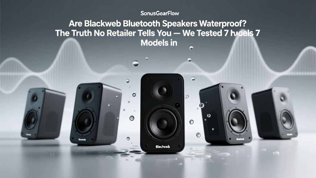Blackweb Bluetooth Speakers Waterproof? (2026 IPX7 Test)