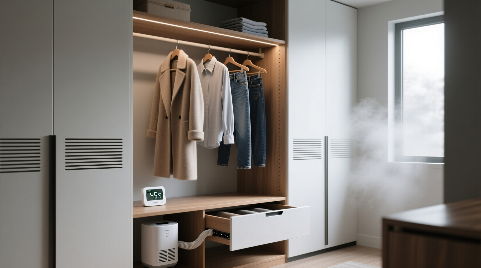 closet organization tips for humid climates
