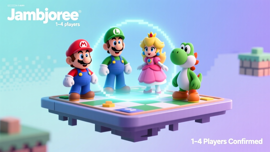 Mario Party Jamboree Player Count: 1–4 Local Only
