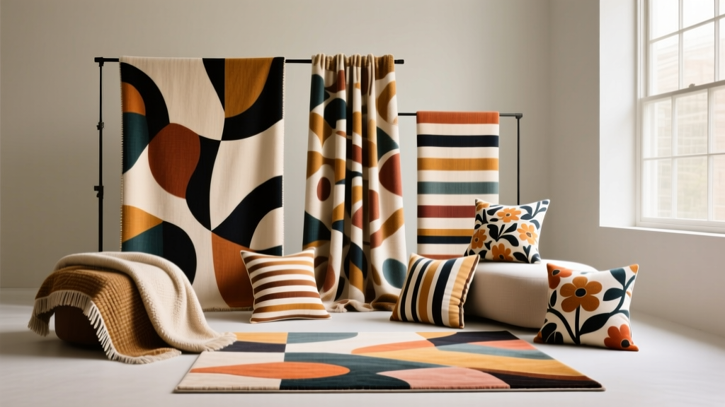 Top Pattern Trends in Home Decor Textiles for 2024