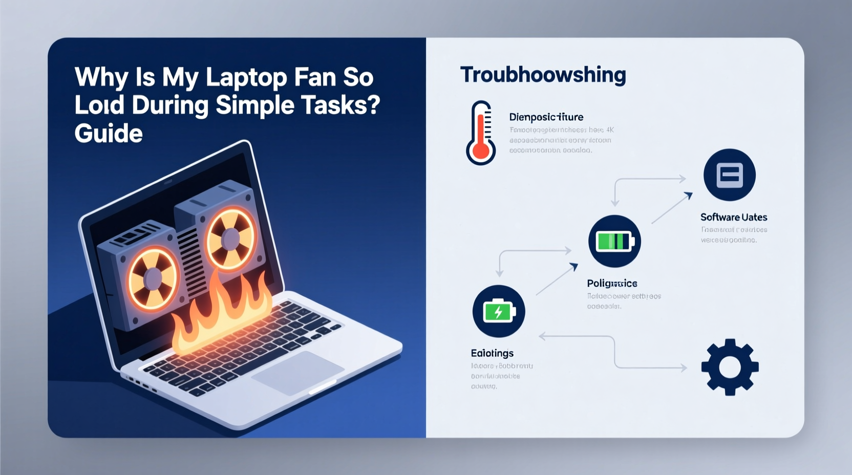 why is my laptop fan so loud when doing simple tasks troubleshooting guide
