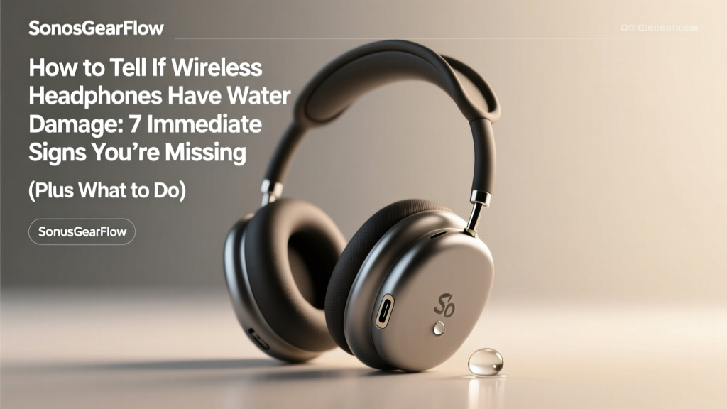 Water Damage in Wireless Headphones: Signs & Fixes (2026)