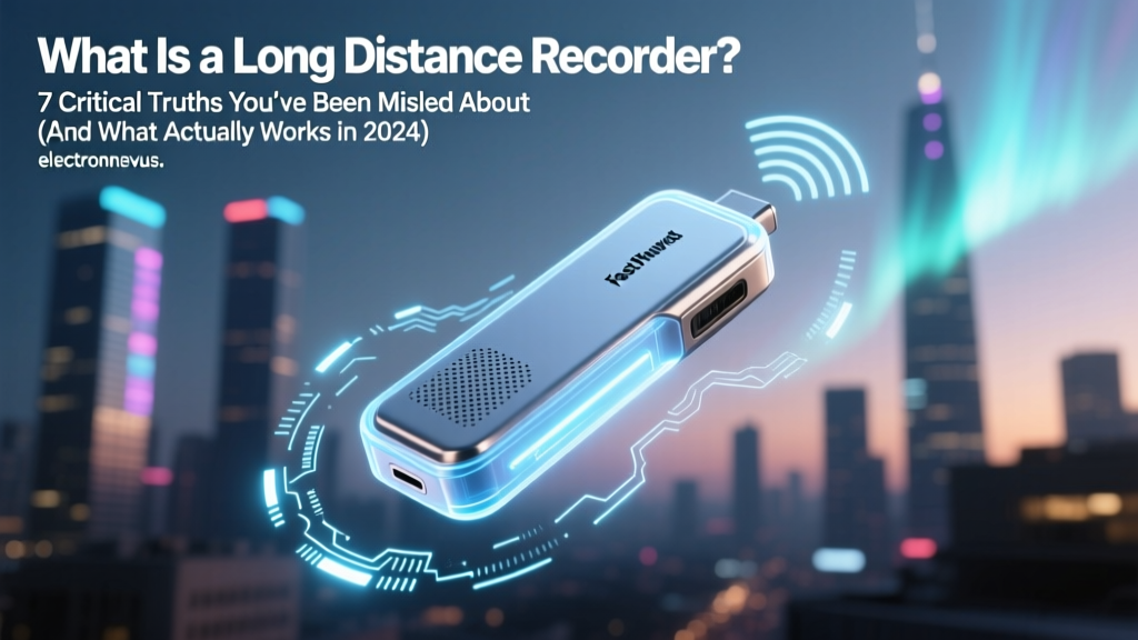 What Is a Long Distance Recorder? 7 Critical Truths You’ve Been Misled About (And What Actually Works in 2024)
