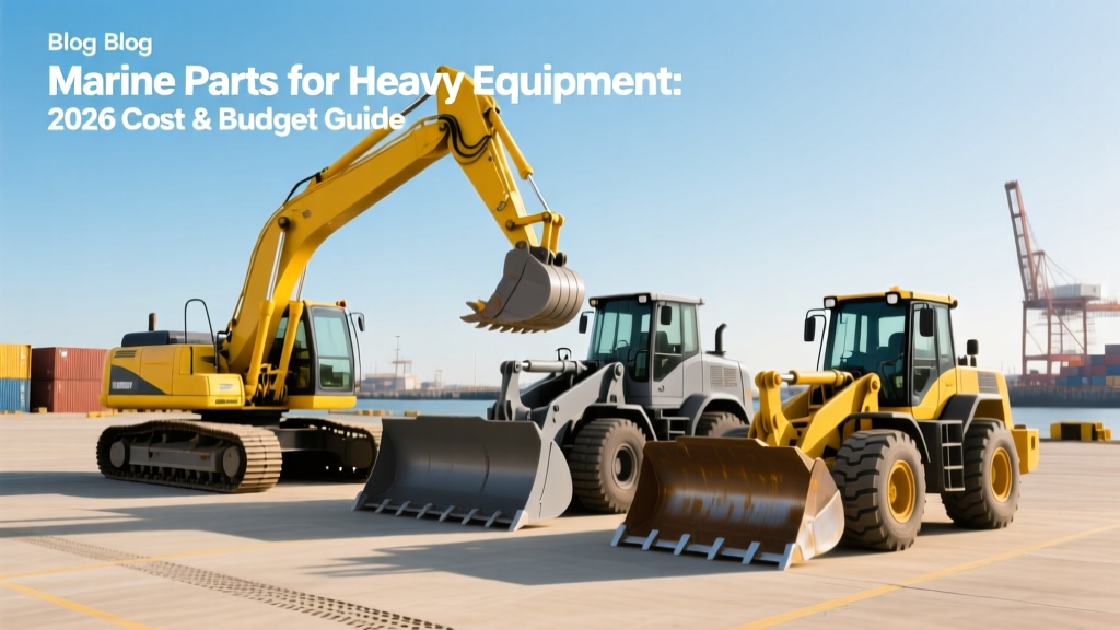 Marine Parts for Heavy Equipment: 2026 Cost & Budget Guide