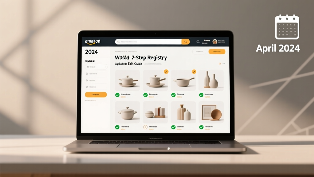 Amazon Wedding Registry Edit: 7-Step Checklist (2026)