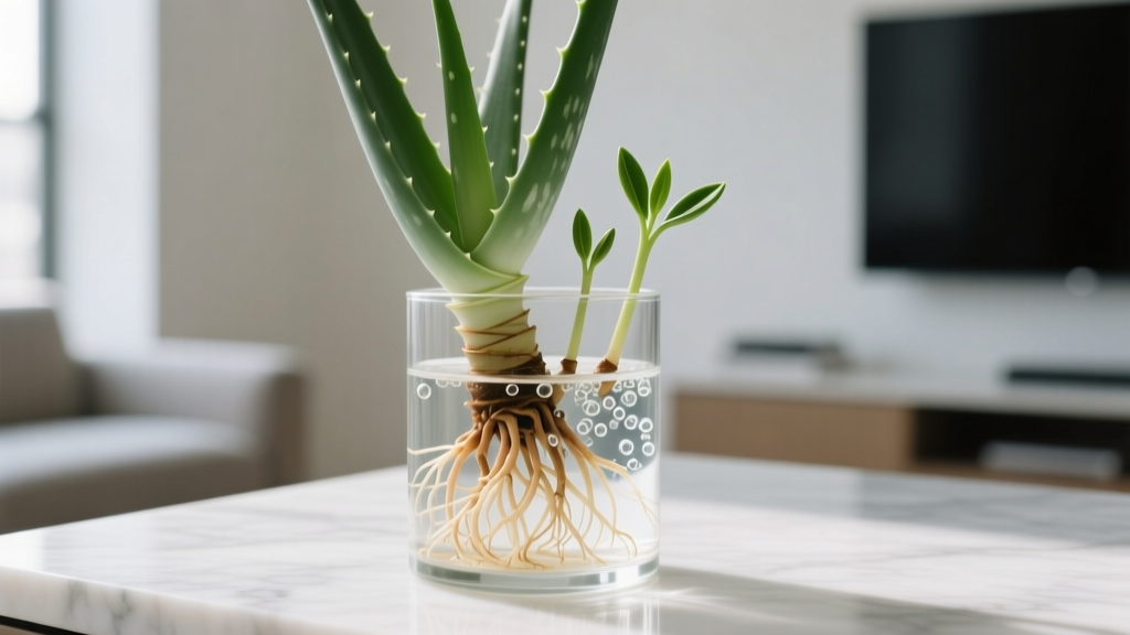 What Does a Propagating Aloe Look Like Indoors?