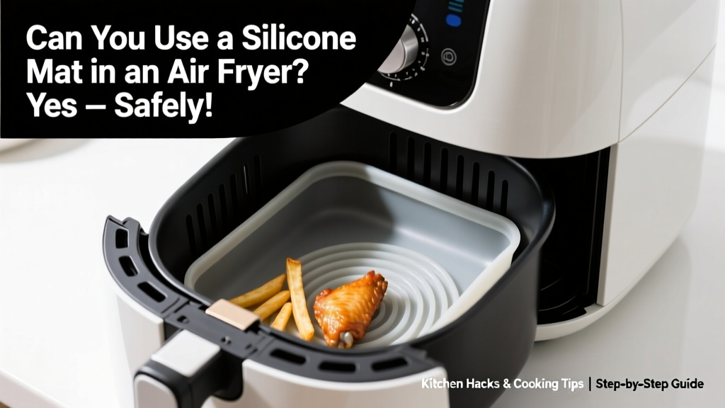 Can You Use a Silicone Mat in an Air Fryer? Yes!