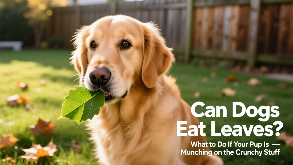 Can Dogs Eat Leaves or Will It Make Them Sick? What to Do If Your Pup Is Munching on the Crunchy Stuff
