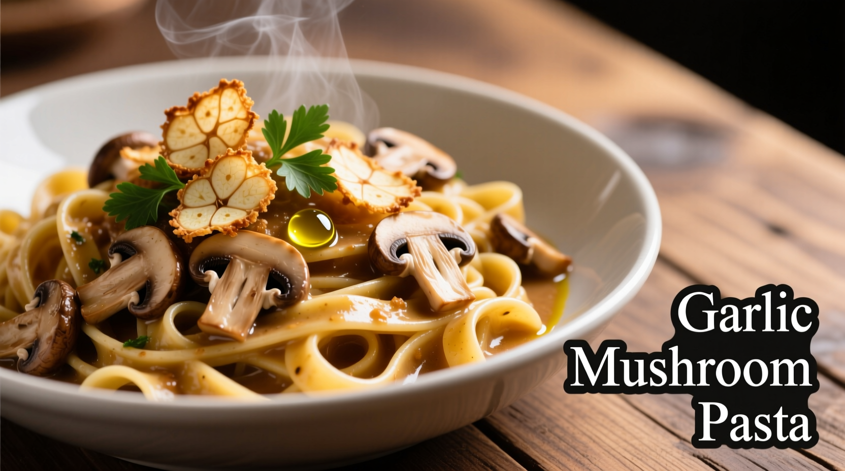Perfect Garlic Mushroom Pasta Recipe in 25 Minutes