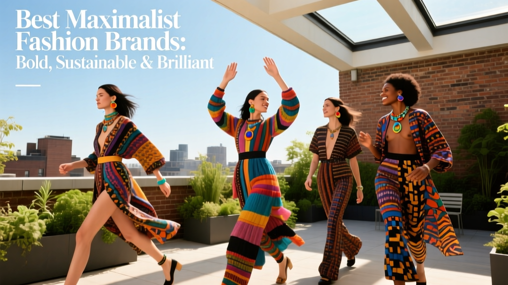 Best Maximalist Fashion Brands: Bold, Sustainable & Brilliant