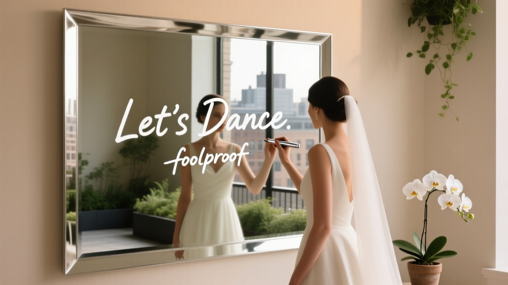 Mirror Wedding Writing: 7 Smudge-Free Techniques (2026)