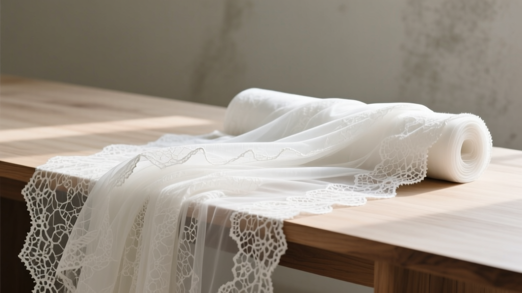 White Lace Fabric by the Yard: A Designer’s Precision Guide