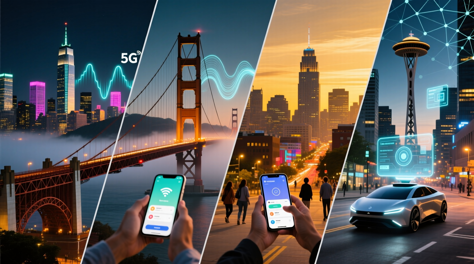 the us cities with the best mobile performance