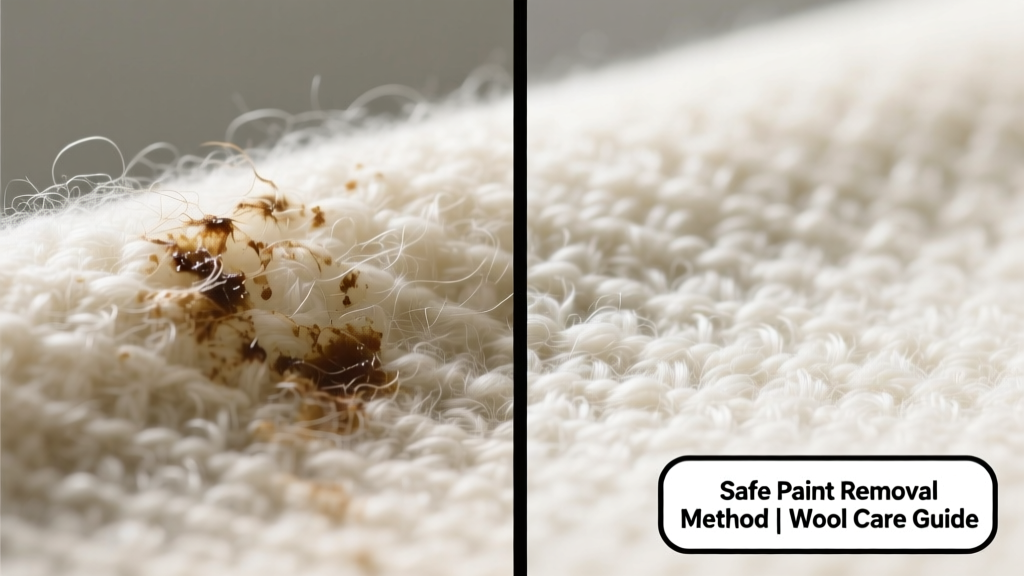 How to Remove Paint from Wool Safely and Effectively
