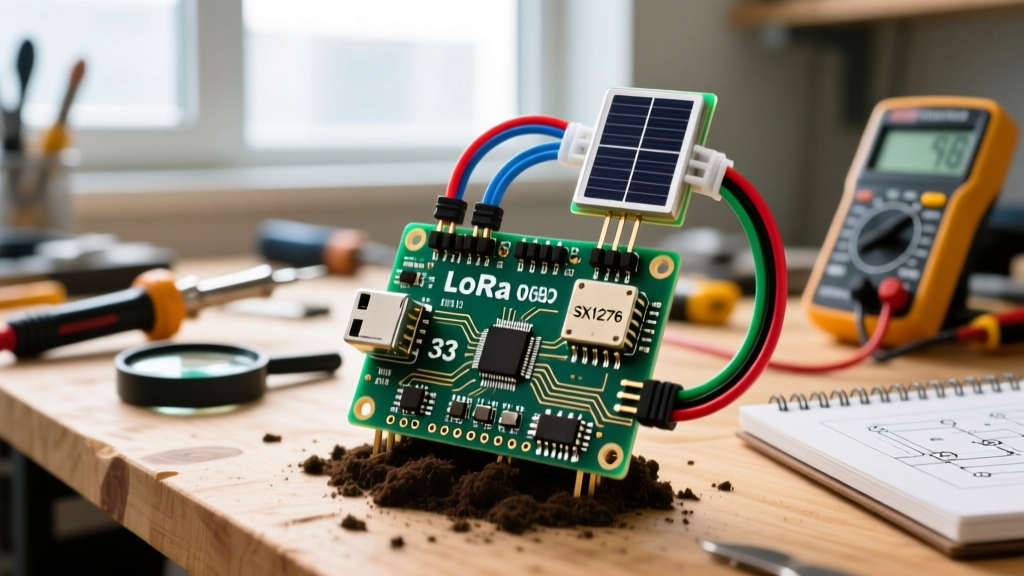 Building Great Arduino Projects: LoRa Soil Moisture Node
