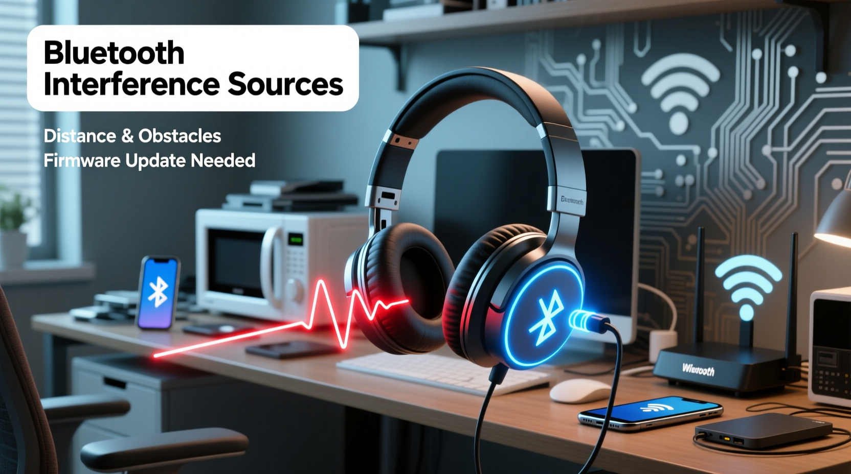 why do my bluetooth headphones keep disconnecting interference fixes