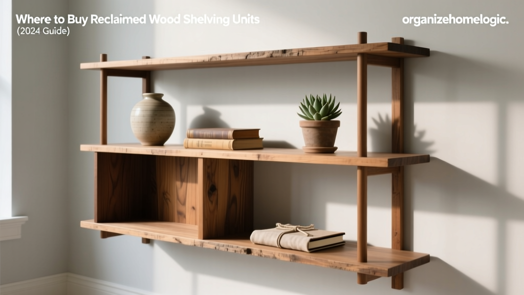 Where to Buy Reclaimed Wood Shelving Units (2024 Guide)