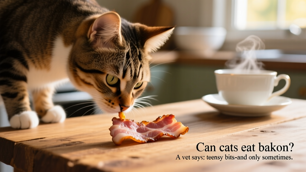 Can Cats Eat Bacon? A Vet Says Teensy Bits—and Only Sometimes