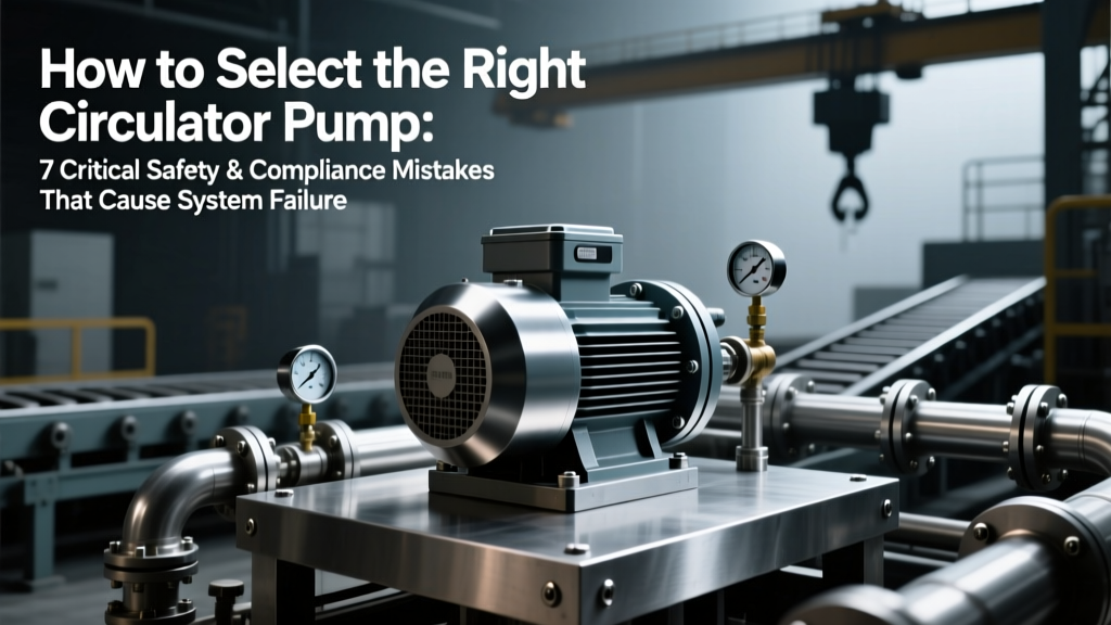 Circulator Pump Selection: Avoid 7 Critical Failures