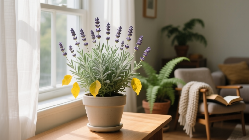How to Fix Yellow Lavender Leaves Indoors (2026)