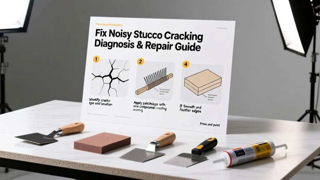 Fix Noisy Stucco Cracking: Diagnosis & Repair Guide