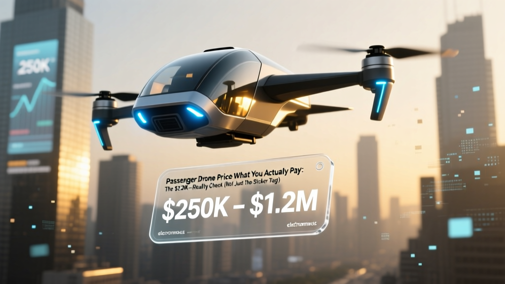 Passenger Drone Price What You Actually Pay: The $250K–$1.2M Reality Check (Not Just the Sticker Tag)