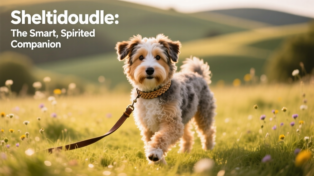 Sheltidoodle - Shetland Sheepdog Poodle Mix
