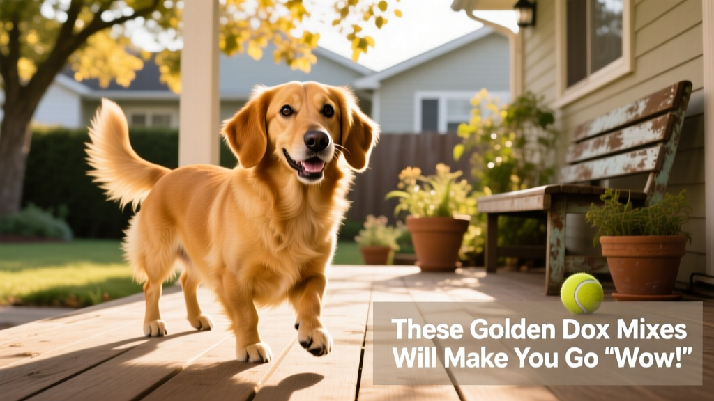 Golden Dox mix with more Dachshund