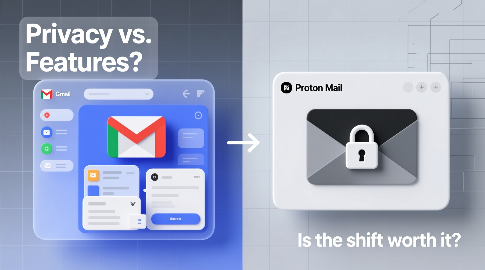switching from gmail to protonmail is privacy worth losing features