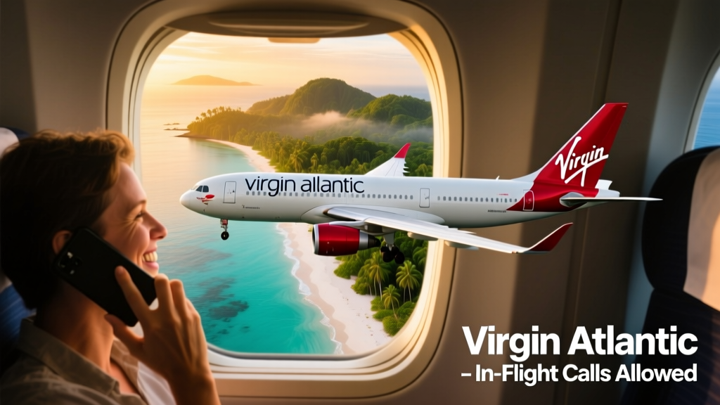Virgin Atlantic Allows In-Flight Cell Phone Calls: What Travelers Need to Know in 2024