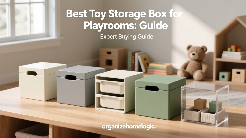 Best Toy Storage Box for Playrooms: Expert Buying Guide