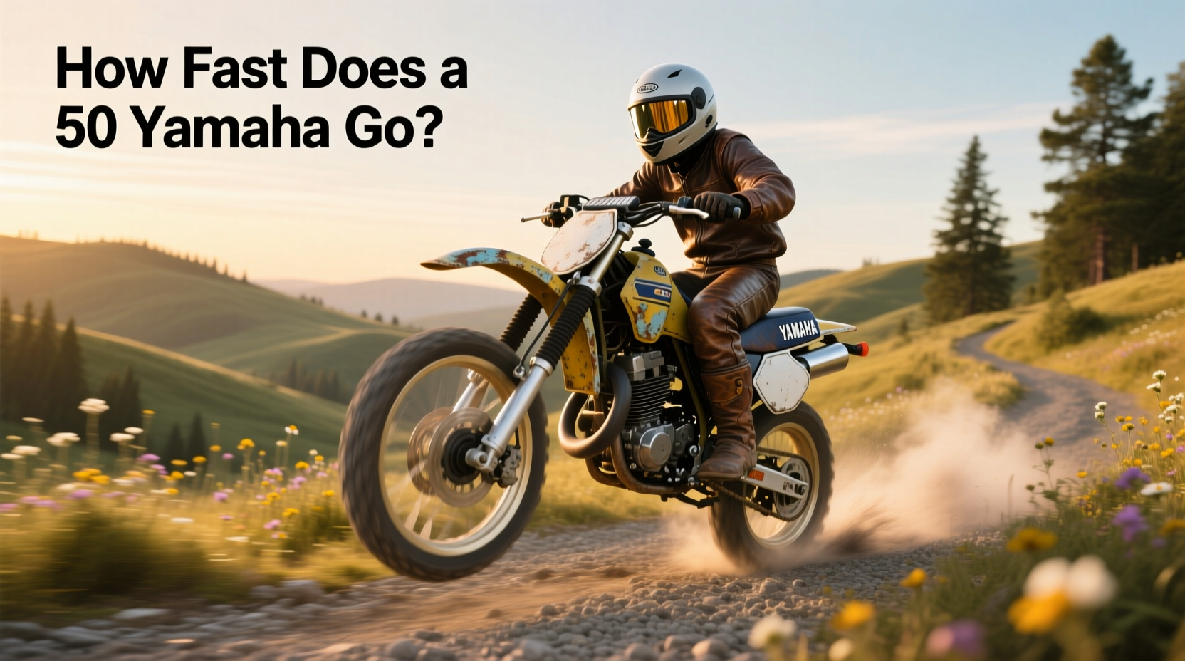 Yamaha DT 50, How Fast Does a 50 Yamaha Go? Buying Guide