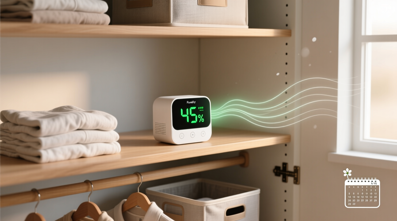 closet humidity monitors necessary or noise